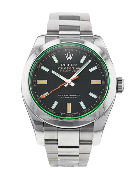 rolex milgauss thickness mm|rolex milgauss 36mm.